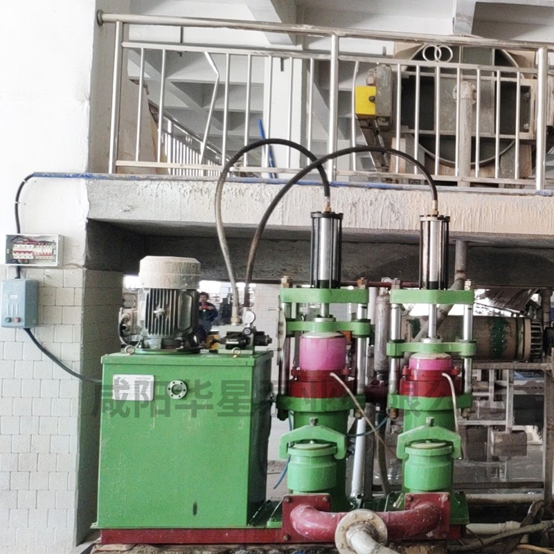 壓濾機(jī)節(jié)能進(jìn)料泵，液壓陶瓷柱塞泥漿泵